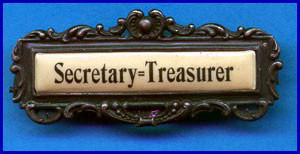 William B. Wilson Secretary - Treasurer